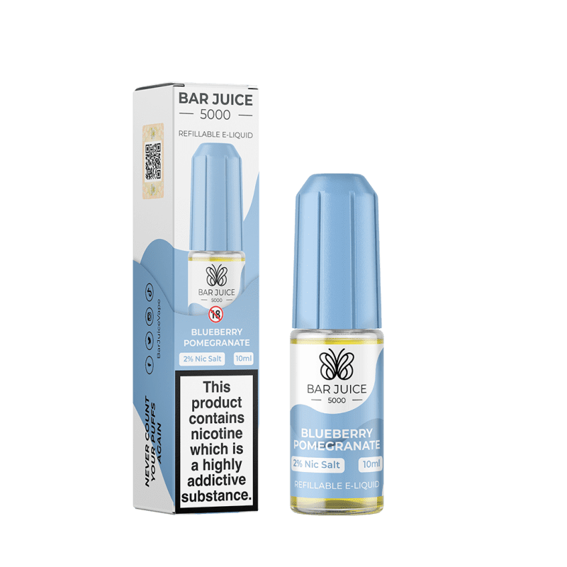 Bar Juice Blueberry Pomegranate Nic Salt Elf Bar E-Liquid 20mg 10ml