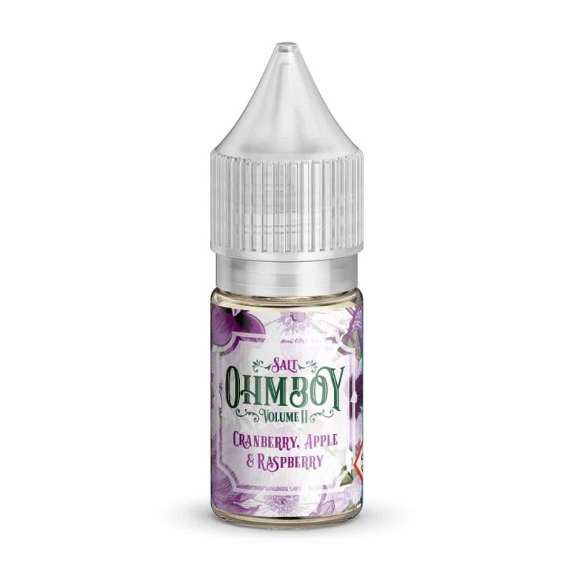 OB V2 Salt 2020 Label 10ml Cranberry