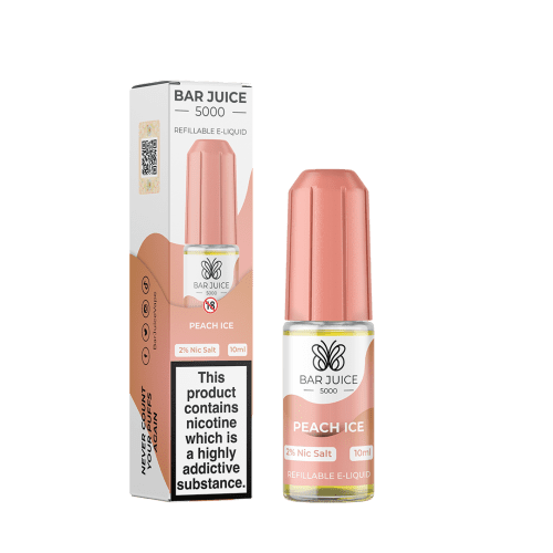 Bar Juice Peach Ice Nic Salt Elf Bar E-Liquid 10mg 10ml