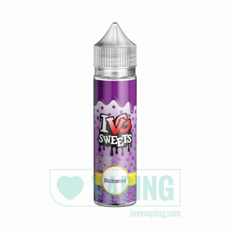 ivg blackcurrant millions 50ml short fill eliquid ivg sweets 01