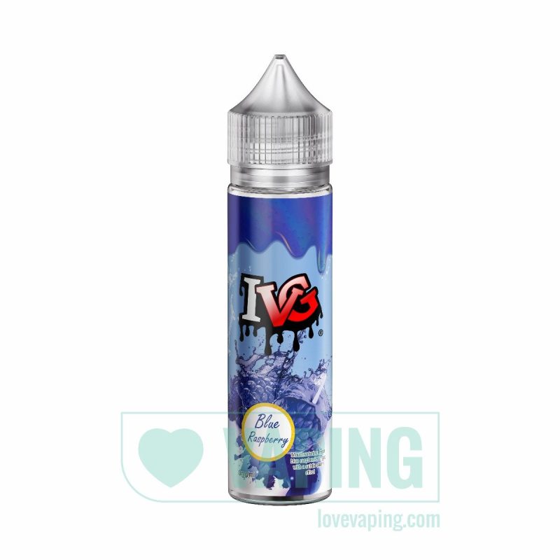 ivg blue raspberry 50ml short fill eliquid ivg 01