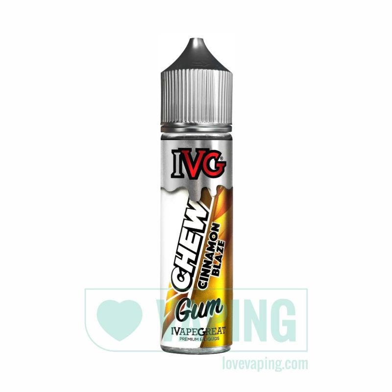 ivg chews cinnamon blaze 50ml short fill eliquid ivg 01