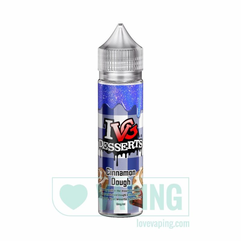 ivg desserts cinnamon dough 50ml short fill eliquid ivg 01