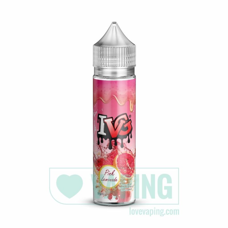 ivg pink lemonade 50ml short fill eliquid ivg 01