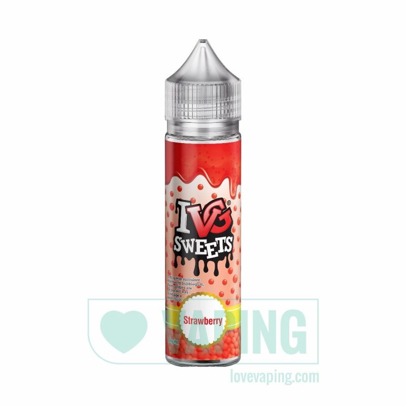 ivg strawberry millions 50ml short fill eliquid ivg sweets 01